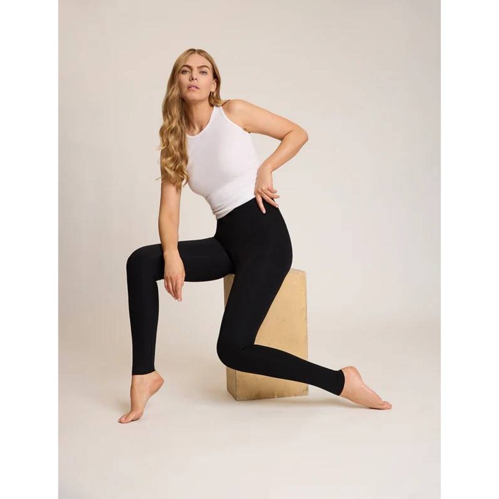 Commando Neoprene Leggings Black High Rise‎ Smoothing NEO01 Womens